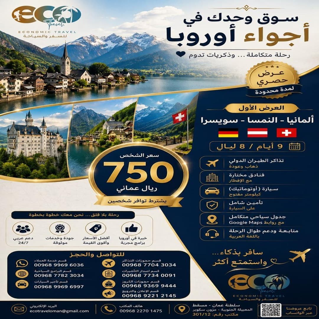 European Beauty Tour – Germany, Austria & Switzerland